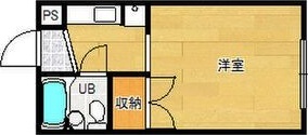 札幌市豊平区水車町のマンションの間取り