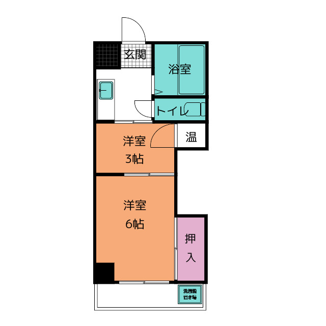 第２正木ビルの間取り