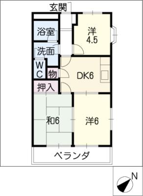 エスポワールの間取り