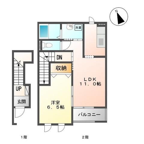 ローズスクエアIIの間取り