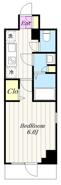 伊勢原市桜台のマンションの間取り