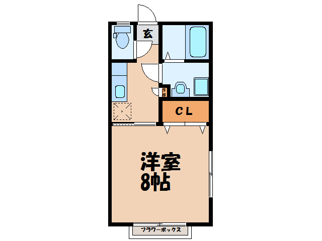 みどりヶ丘ハイツの間取り