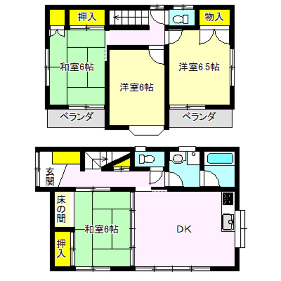 【高崎市上中居町のその他の間取り】