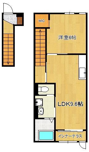 仮）若葉３丁目新築アパートの間取り