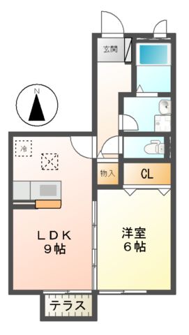 グランパレス如意の間取り