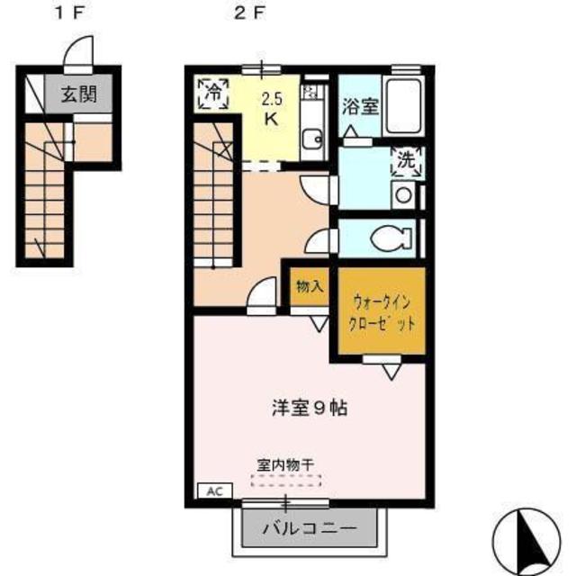 コンフォート高山の間取り