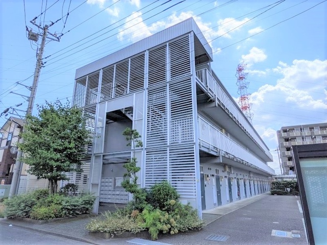 【町田市旭町のマンションの建物外観】