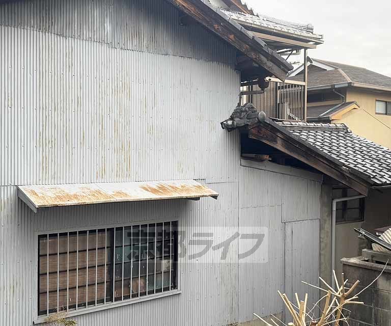 【京都市山科区大宅辻脇町のアパートの眺望】