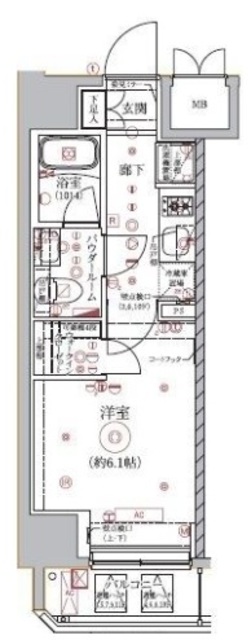 アルテシモ ピトレの間取り