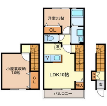 モンターニュ野口町の間取り