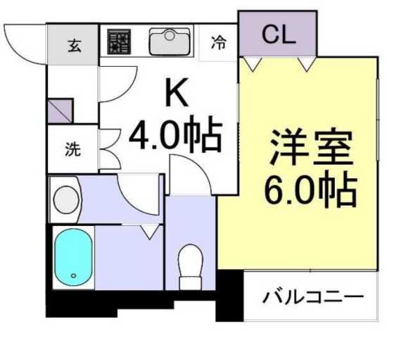 世田谷区代田のマンションの間取り