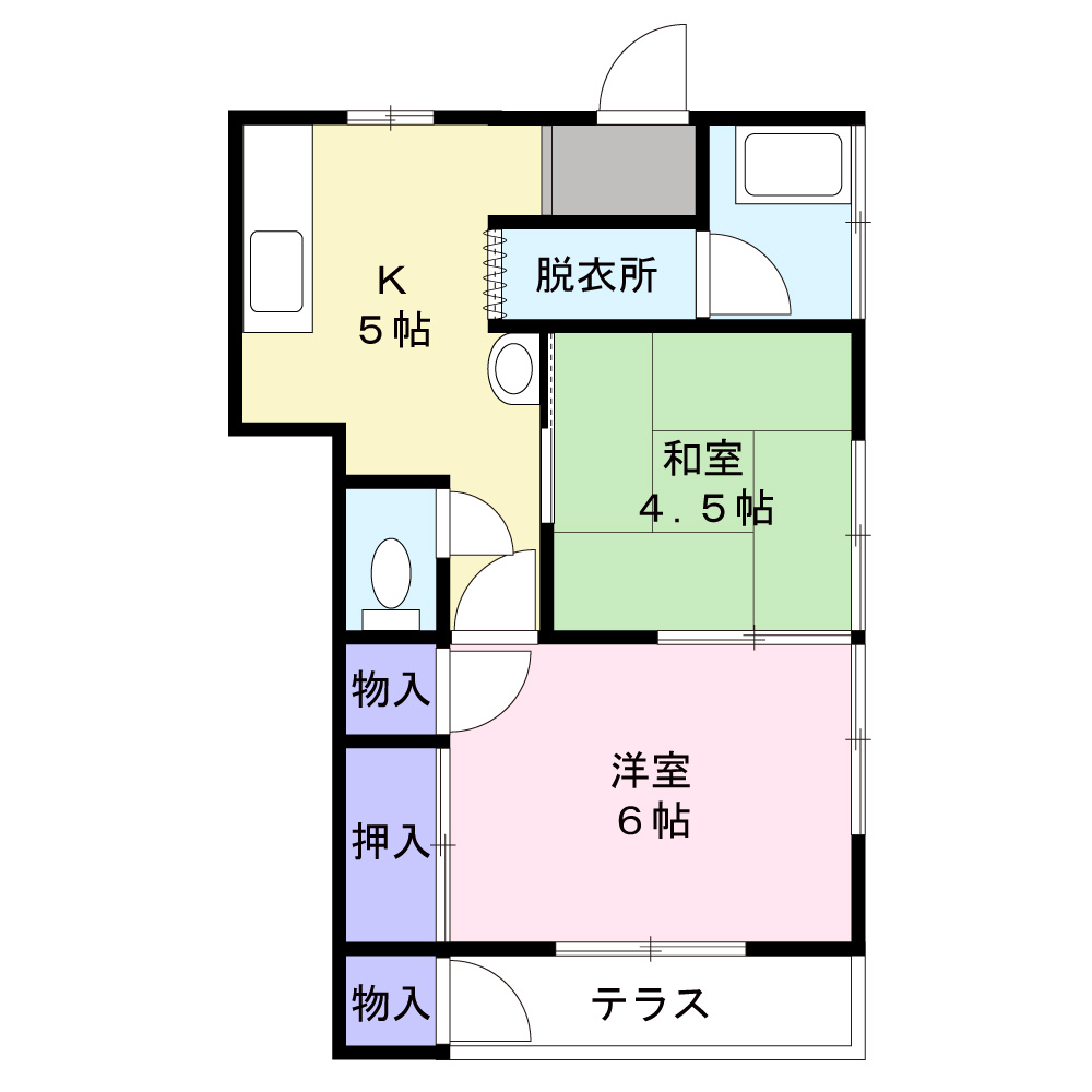 ベルカーサの間取り