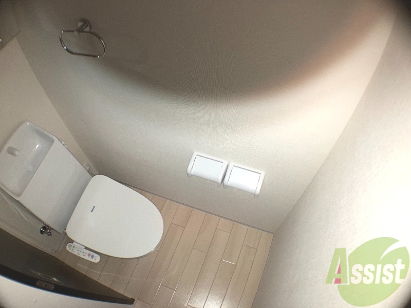トイレ　清潔感があるトイレは、快適に利用できそうですね。