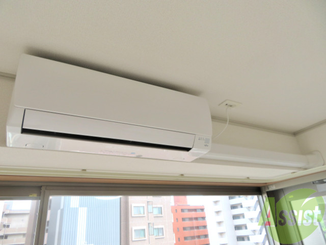 その他設備　ちゃんとエアコンもついているので、安心してくださいね。