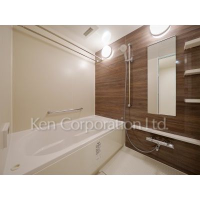 バス・シャワールーム　同タイプ17階のお部屋を撮影。仕様が異なることがあります。