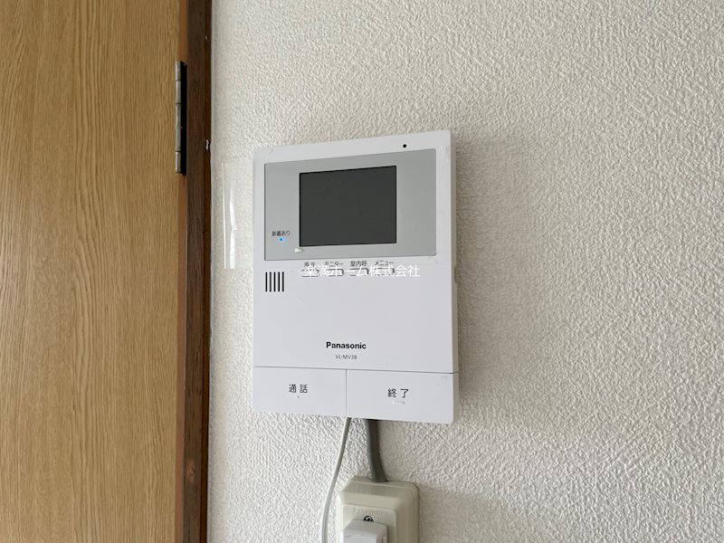 セキュリティ　モニターホンで安心♪