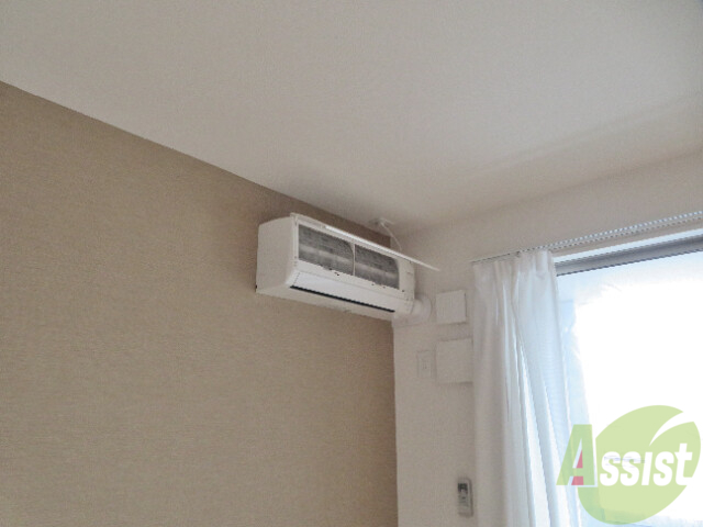 その他設備　エアコンも設置されています。毎日の暮らしが快適になりますね。