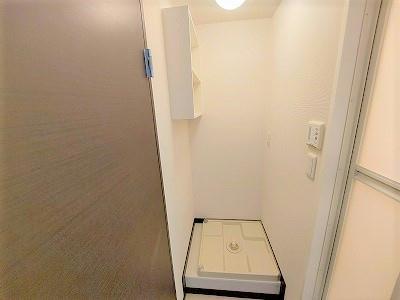 洗面設備　室内洗濯機置き場