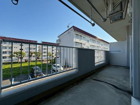 バルコニー　※同物件206号室