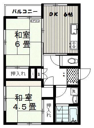 新芽ハイツ_間取り_0