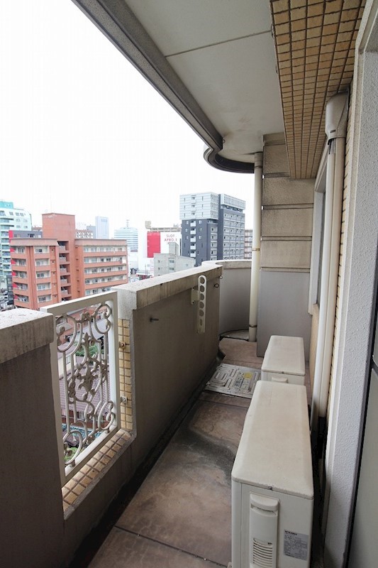 バルコニー　日当たり良好