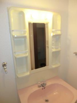 カーサ・プリメーロ　洗面設備　洗面化粧台