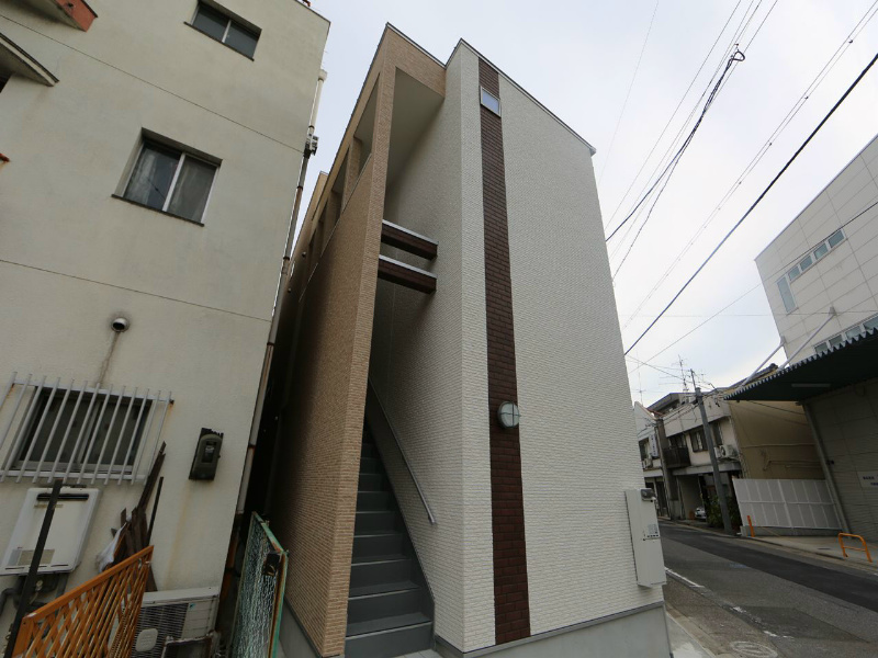 建物外観　外観　デザイナーズ　光インターネット無料