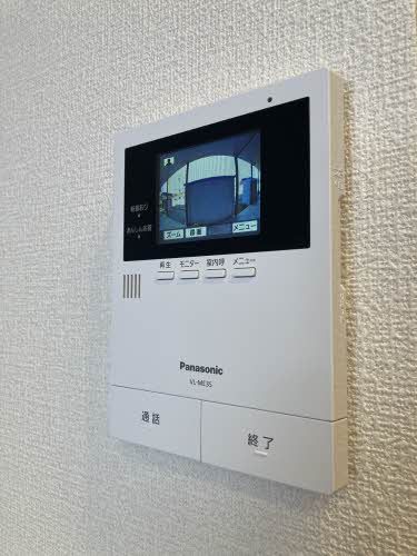 セキュリティ　カラーモニター付きイ