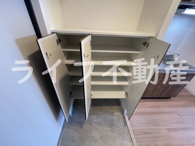 収納　専用の収納スペースです