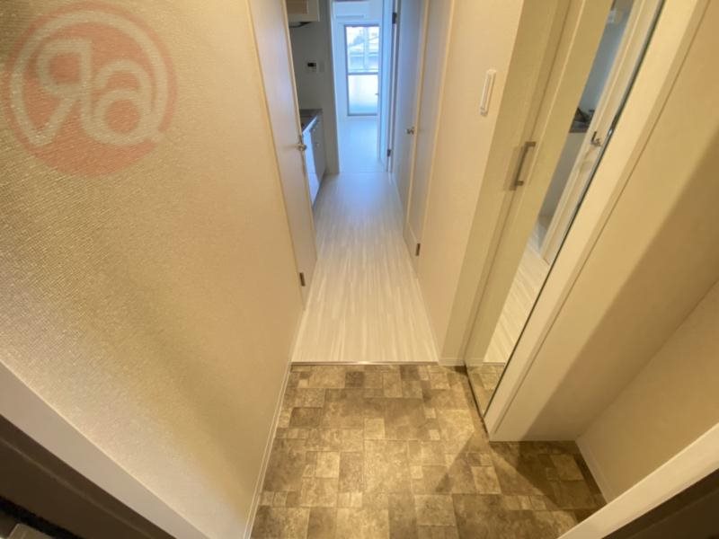 玄関　明るい玄関です