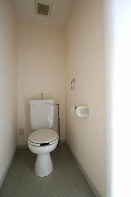 トイレ　同物件別号室の写真