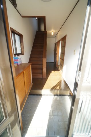 玄関　当日の見学大歓迎！