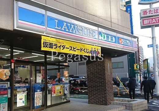 コンビニ　ローソン新宿一丁目店（コンビニ）まで282m