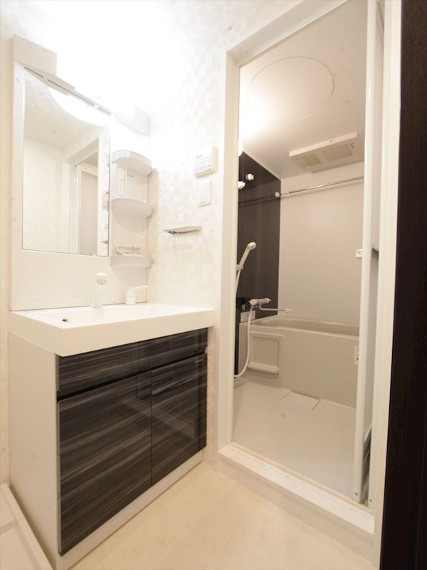 洗面設備　独立洗面台（シャンプードレッサー付）