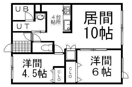 ひまわりの間取り