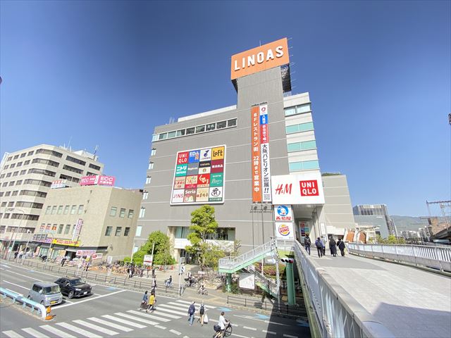 ショッピングセンター　LINOAS（ショッピングセンター）まで623m
