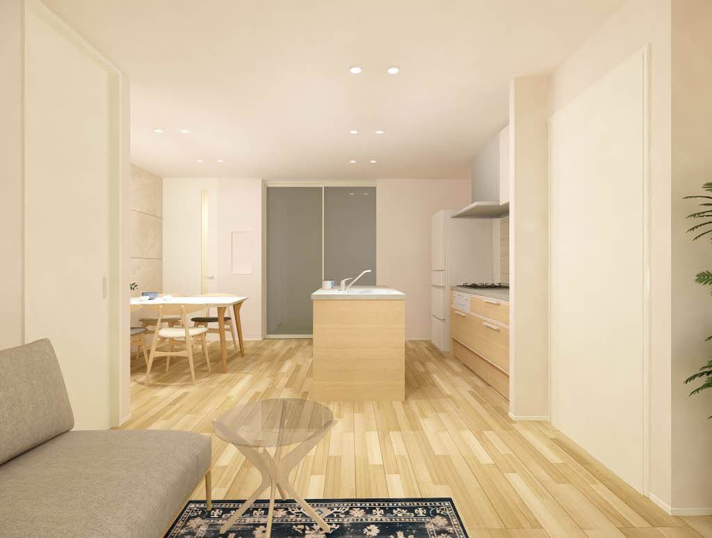 その他部屋・スペース　完成予想図／家具等は配置のイメージで物件に付属しておりません