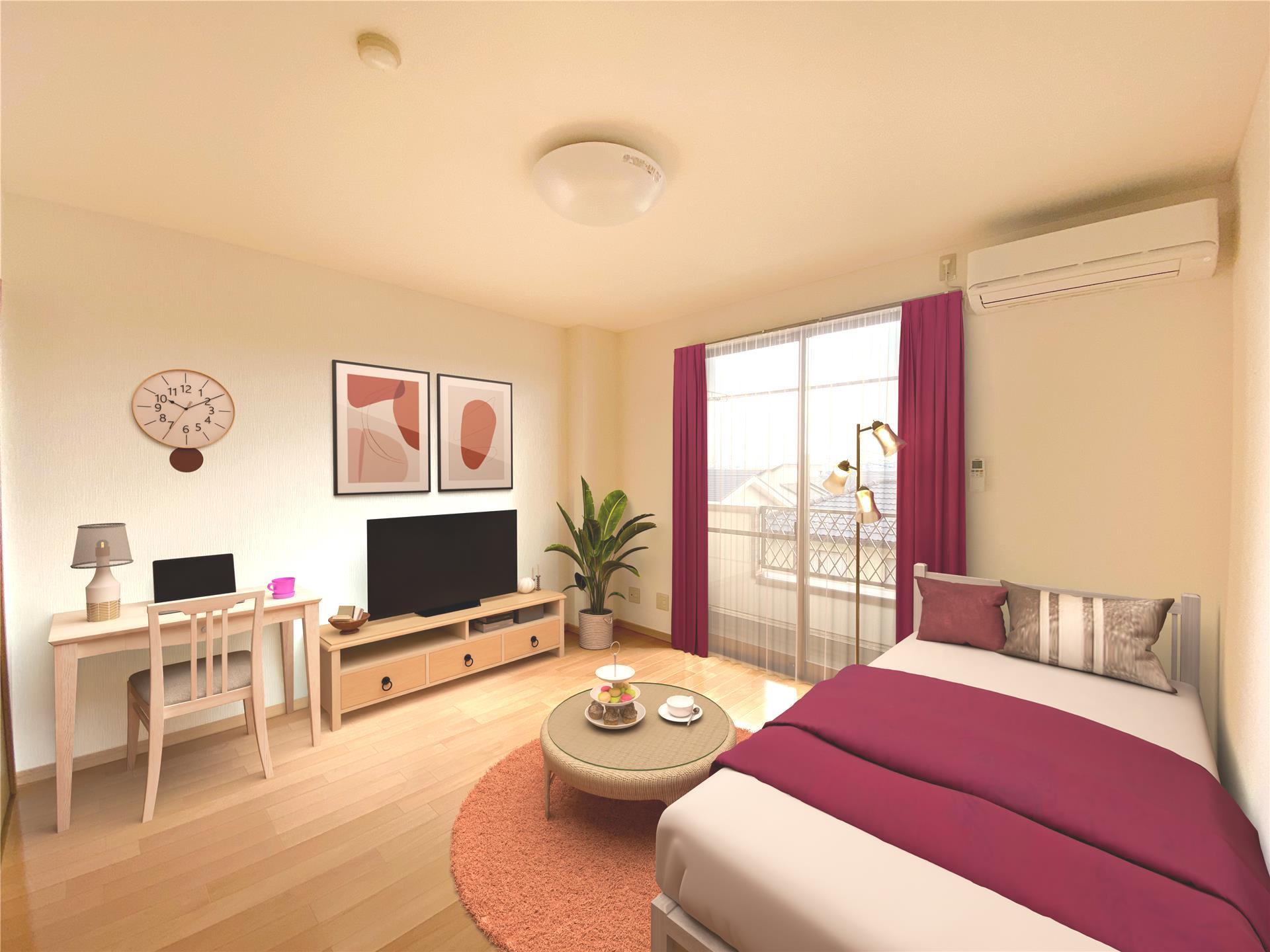 居室・リビング　※CG家具・家電。現状優先。