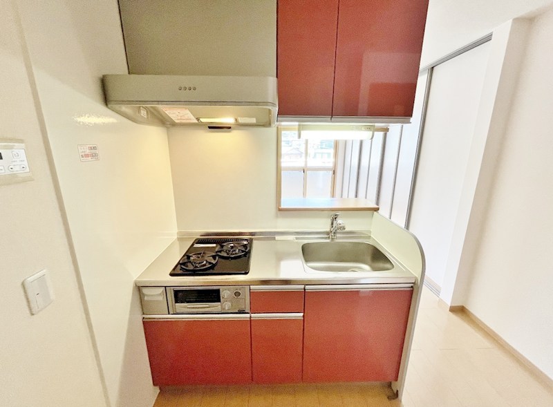 キッチン　★システムキッチングリル付き/2口コンロ★