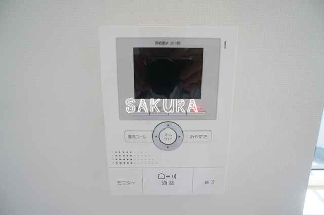 セキュリティ　安心のモニター付きインターフォン♪