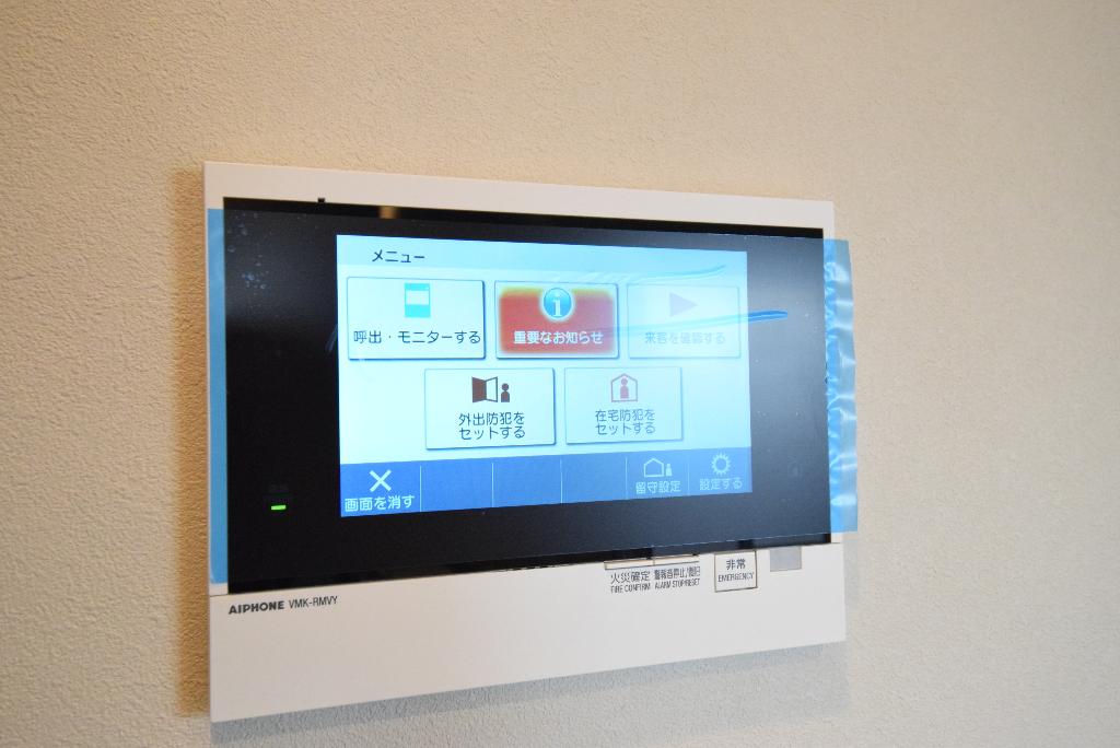 セキュリティ　カメラ付インターホン