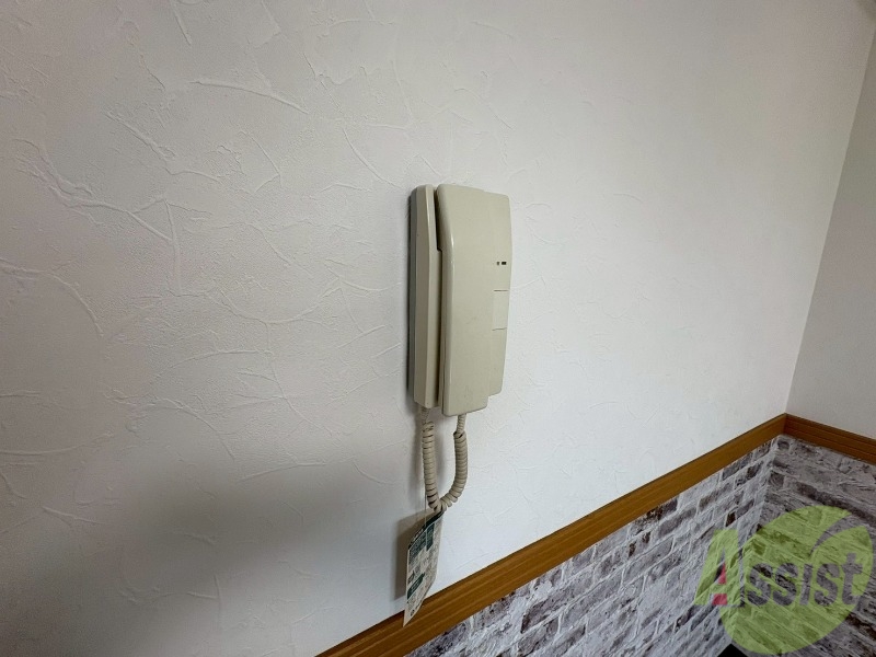 セキュリティ　来客時にはこちらのチャイムが鳴りますよ。