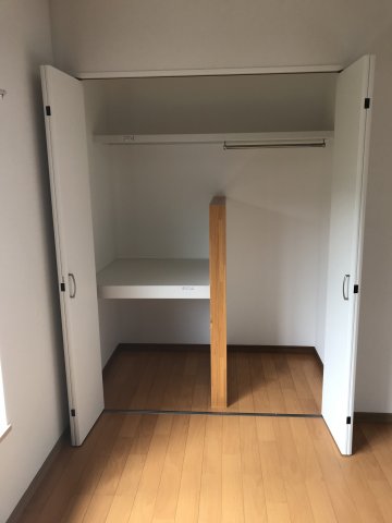 収納　たっぷりとした収納スペースです