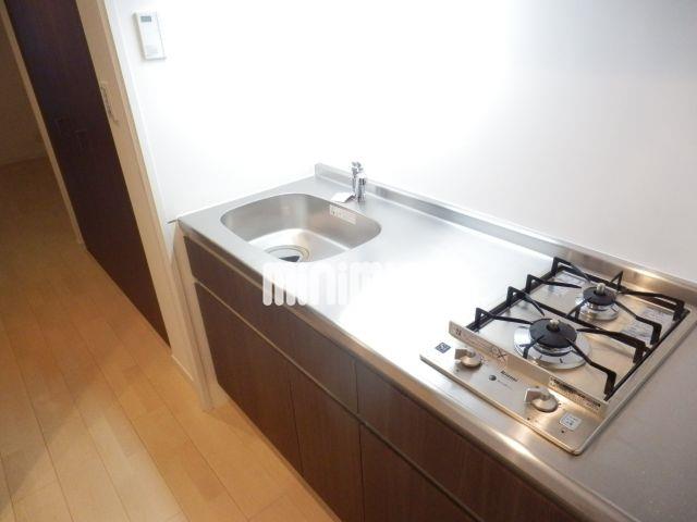 キッチン　２口のガスこんろキッチンです。