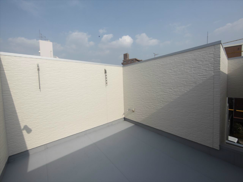 バルコニー　屋上ルーフバルコニー付