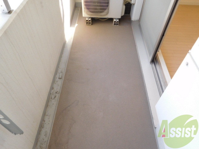 バルコニー　広々しています。