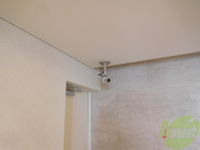 セキュリティ　防犯カメラで安心です。