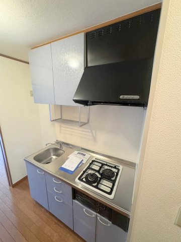 キッチン　★※別号室の写真になります　ガス２口システムキッチン★