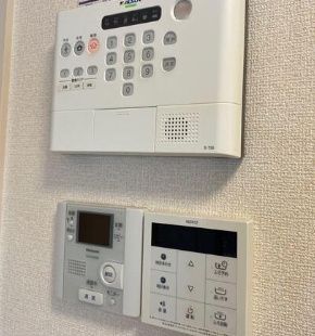 セキュリティ　防犯面もばっちりです！