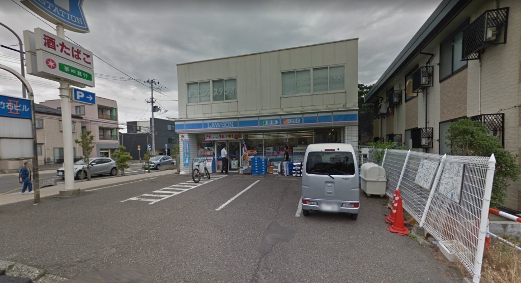 コンビニ　ローソン 新潟沼垂西店（コンビニ）まで494m